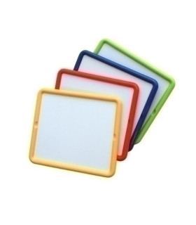 SET DE 4 PIZARRAS 30x 26cm  DOS CARAS