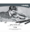 SET LYRA REMBRANDT T. GRISES C/25