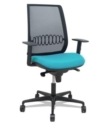 SILLA PIQUERAS ALARES C/BRAZOS TURQUESA