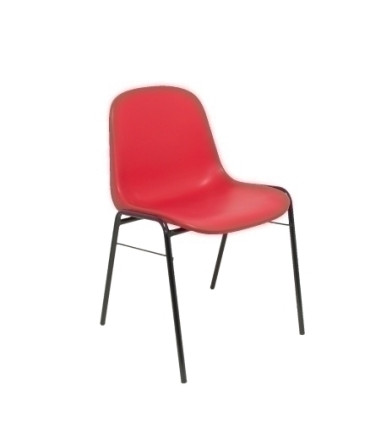 SILLA PIQUERAS ALBOREA CONF. ROJO P/2