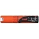 Marcador Tiza Liquida Uni-Ball Chalk Marker Pwe-8k 8.0 Mm Naranja