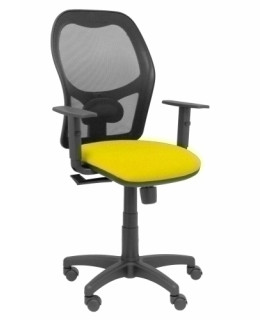 SILLA PIQUERAS ALOCEN C/BRAZ.AMARILLO