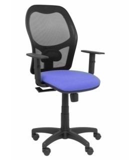 SILLA PIQUERAS ALOCEN C/BRAZ.AZUL CLARO