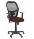 SILLA PIQUERAS ALOCEN C/BRAZ.MARRON OSCU