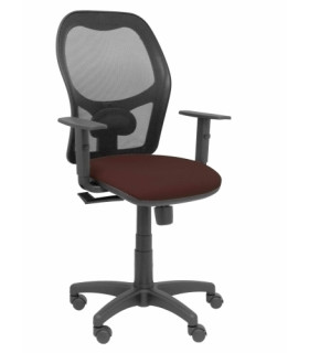 SILLA PIQUERAS ALOCEN C/BRAZ.MARRON OSCU