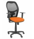 SILLA PIQUERAS ALOCEN C/BRAZ.NARANJA