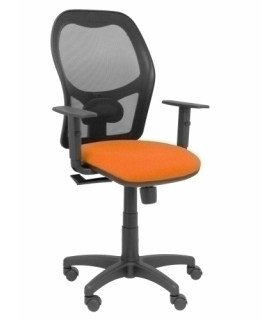 SILLA PIQUERAS ALOCEN C/BRAZ.NARANJA