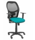 SILLA PIQUERAS ALOCEN C/BRAZ.TURQUESA
