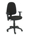 SILLA PIQUERAS AYNA C/BRAZOS BALI NEGRO
