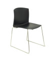 SILLA PIQUERAS BONICHES CONF.PVC NEGRO P