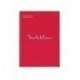 Recambio Miquelrius Emotions Notebook 1 A4 80h 90g Reciclado Encolado 4 Taladros Cuadric.5x5 Rojo