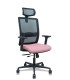 SILLA PIQUERAS HACHES C/CAB. BALI ROSA