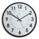 Reloj De Pared A.2000 Analogico 30 Cm Ø Negro
