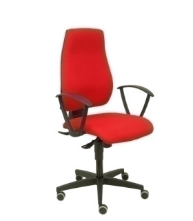 SILLA PIQUERAS  LEGANIEL TELA ROJO
