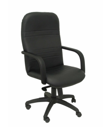 SILLA PIQUERAS LETUR DIRECCION PIEL NEGR