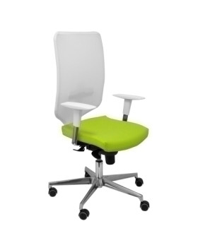 SILLA PIQUERAS OSSA BLANCA SIMILPIEL PIS
