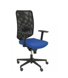 SILLA PIQUERAS OSSA NEGRA BALI AZUL