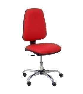 SILLA PIQUERAS SOCOVOS SIMILPIEL ROJO