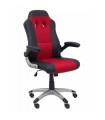 SILLA PIQUERAS TALAVE GAMING NEGRO/ROJO