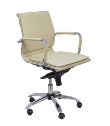 SILLA PIQUERAS YESTE SIMILPIEL CREMA