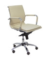 SILLA PIQUERAS YESTE SIMILPIEL CREMA