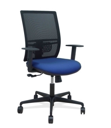 SILLA PIQUERAS YUNQUERA C/BRAZOS AZUL MA