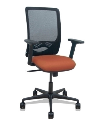 SILLA PIQUERAS ZULEMA C/BRAZ BALI MARRON