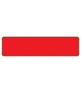 SIMBOLO ADH. SUELO 20x5 ROJO B/10