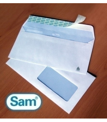 BOLSA SAM 229x324 BLANCO 100g POS. C/250