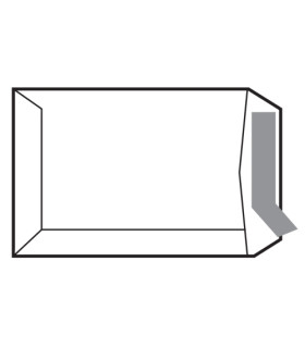 BOLSA UNI 100x145 BLANCO 80g C/500