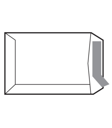 BOLSA UNI 100x145 BLANCO 80g C/500