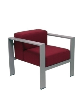 SOFA PIQUERAS LAZARO UNA PLAZA GRANATE