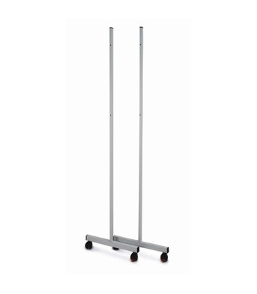 SOPORTE PARA PIZARRAS FORMA T CON RUEDAS