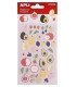 STICKERS APLI (17870) Bl.1h.FRUTAS