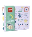 STICKERS GAME CAJA CARTON ANIMALES