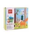 STICKERS GAME CAJA CARTON BOSQUE