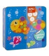 STICKERS GAME CAJA METAL PEZ