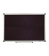 TABLERO FOAM NOBO 60x90 NEGRO