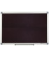 TABLERO FOAM NOBO 90x120 NEGRO