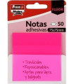 TACO NOTAS FIXO 50h 75x75 TRANS. FUCSIA