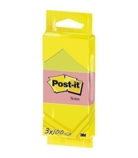 TACO NOTAS POST-IT 653 38X51 PACK 3
