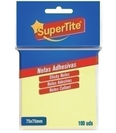 TACO NOTAS SUPERTITE 76x76 100 uds