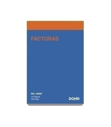 TALONARIO FACTURAS 1/4  DOHE