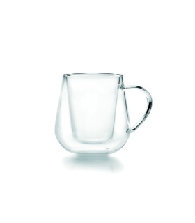 TAZAS CAFÉ IBILI BOROSILICATO S/2