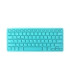 TECLADO SILVER HT BLUETOOTH TURQUESA