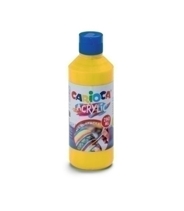 TEMPERA CARIOCA ACR.LIQ.250ml AMARILLO