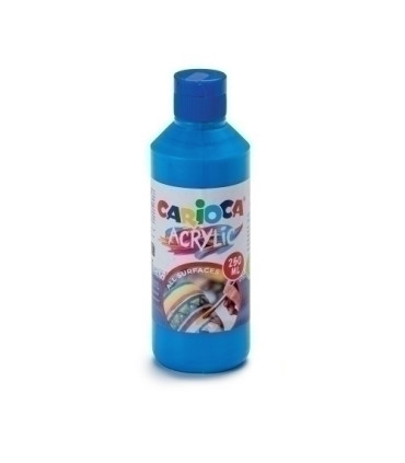 TEMPERA CARIOCA ACR.LIQ.250ml AZUL