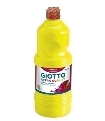 TEMPERA GIOTTO LIQ.1000 ml AMARILLO