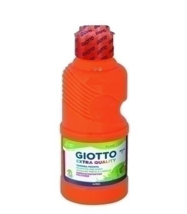 TEMPERA GIOTTO LIQ.FLUO 250 ml NARANJA