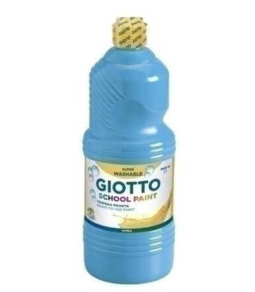 TEMPERA GIOTTO LAVAB.LIQ.1000 ml CIAN